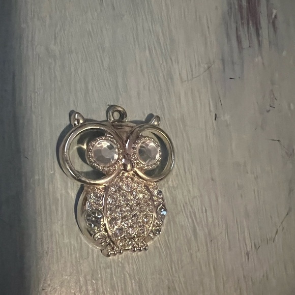 Silver Owl Pendant - Picture 1 of 6